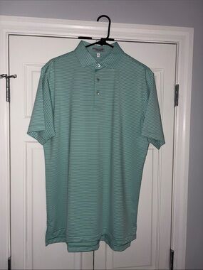 Peter Millar Hales Striped Performance Polo